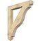 Ekena Millwork Funston Arts & Crafts Rough Sawn Bracket, Douglas Fir, 4"W x 32"D x 36"H BKT04X32X36FST03RDF - alternate 1